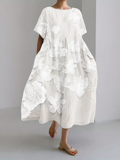 Olivia™ | Elegant Floral Print Dress