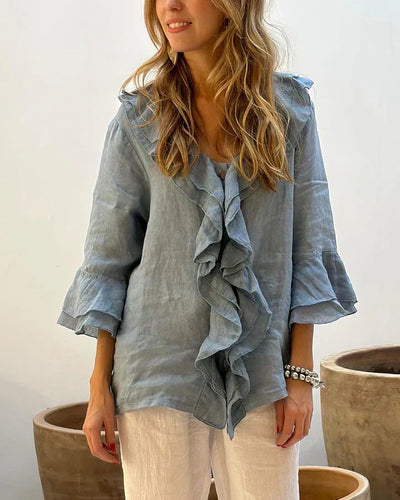 Loralei | Stylish Ruffled Blouse