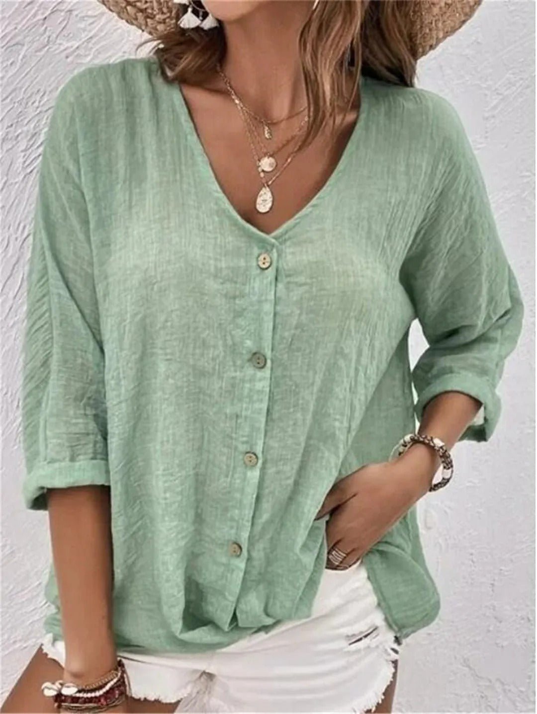 Coralyn | Coastal Breeze Blouse
