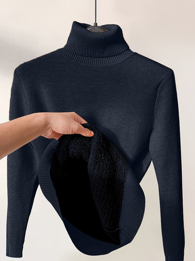 Elise | casual and minimalist turtleneck sweater