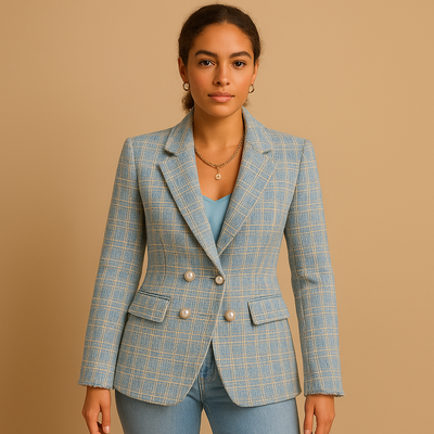 Chic Women's Blazer with Timeless Cut | Marlène