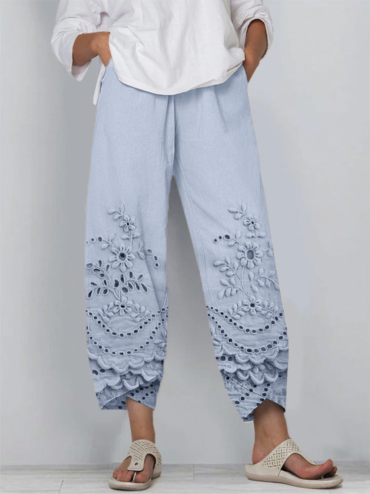 Chloe™ | Printed Lace Pants