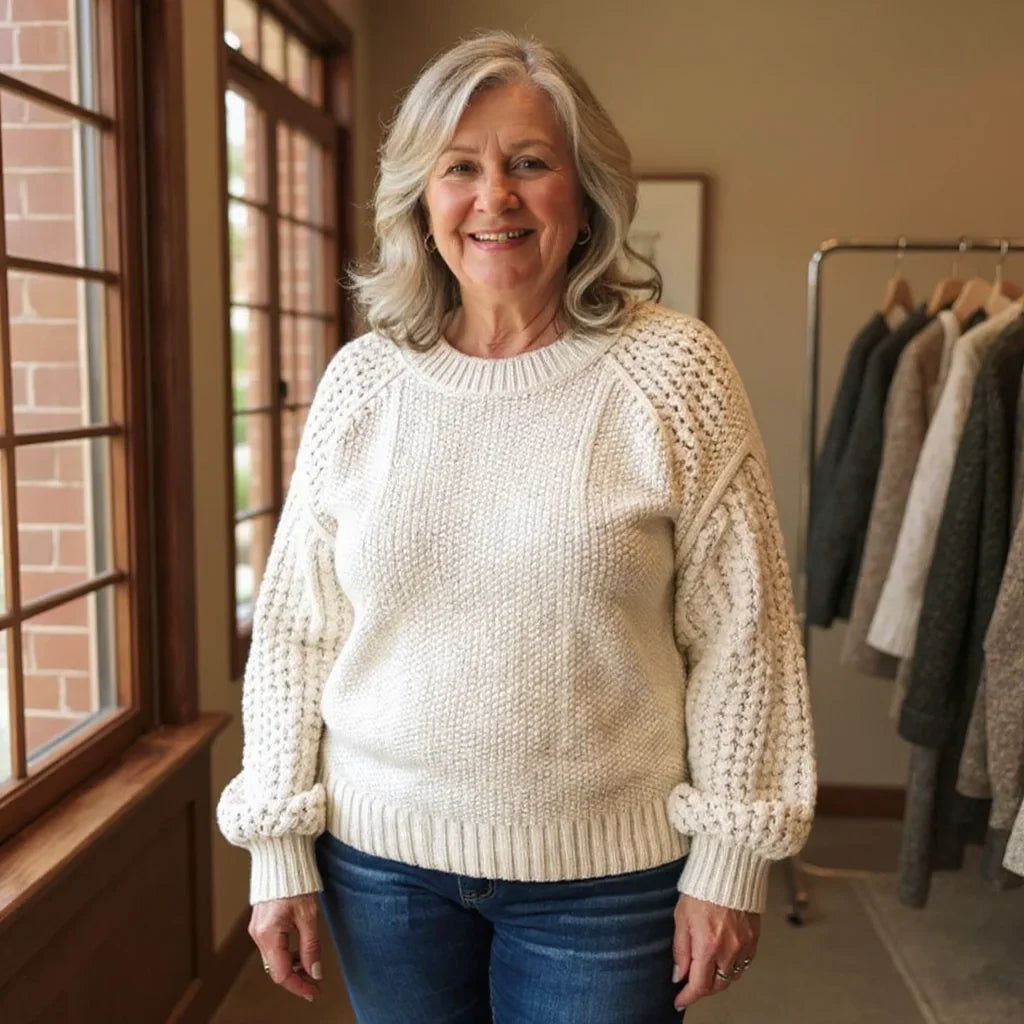 The Helen Sweater™  | Softly Textured