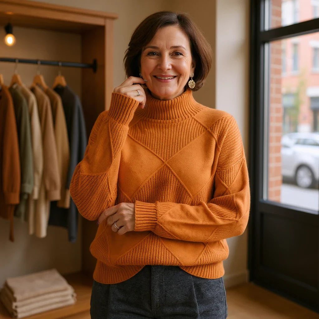 The Ruth Sweater™  | Warm Heritage