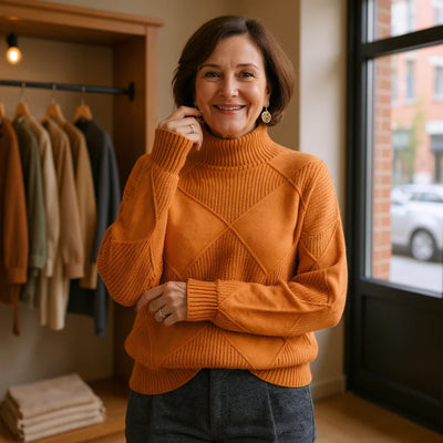 The Ruth Sweater™  | Warm Heritage
