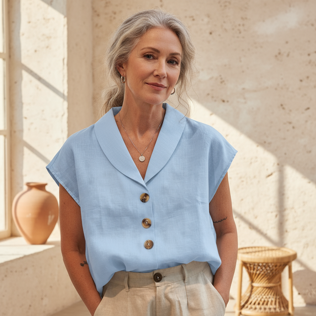 Aurelia | Fashionable Collar Blouse