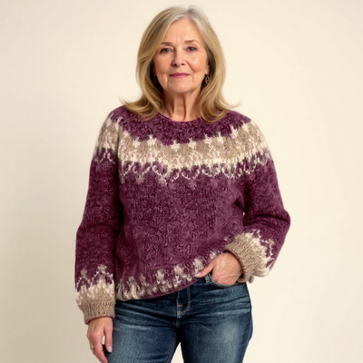 Angela | Vintage Island Sweater