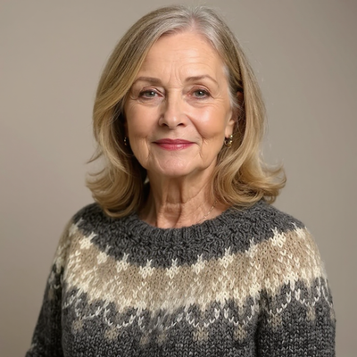 Angela | Vintage Island Sweater