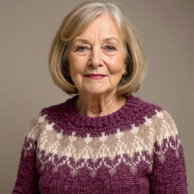 Angela | Vintage Island Sweater