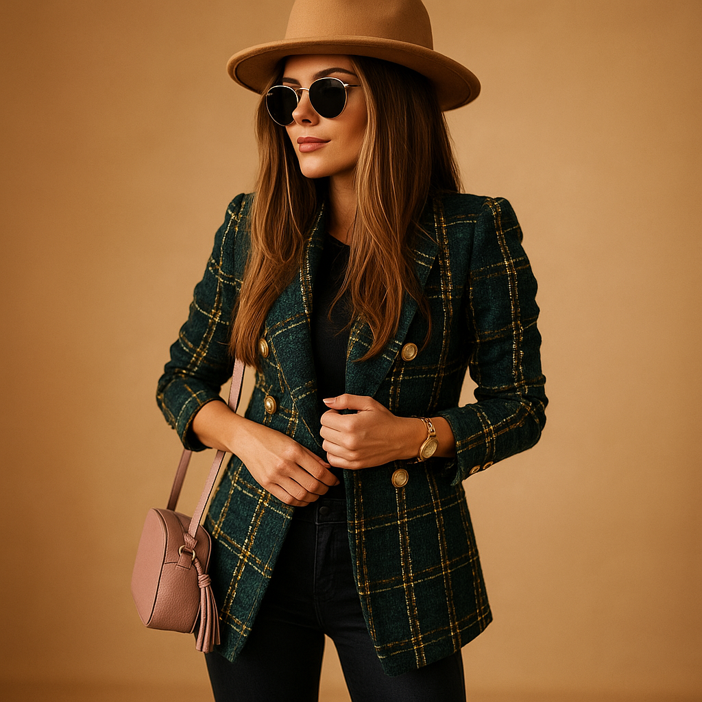 Elegant Women's Tailored Blazer with Flattering Cut | Tessa