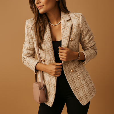 Elegant Women's Tailored Blazer with Flattering Cut | Tessa