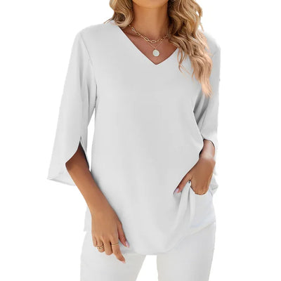 Esmira | V-Neck Blouse