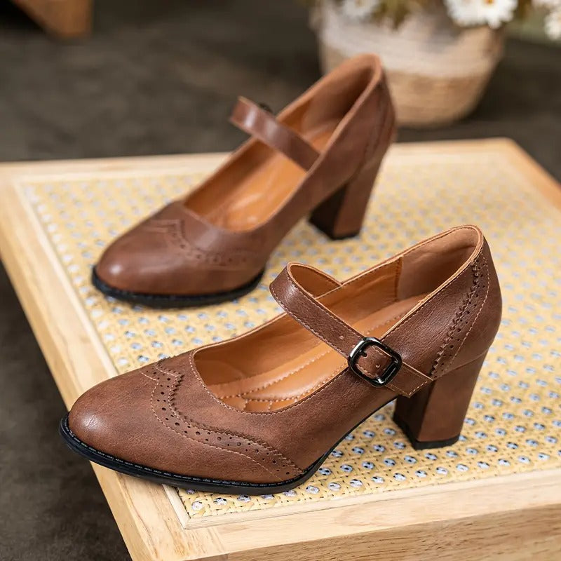Dorka | Versatile Buckle Heels
