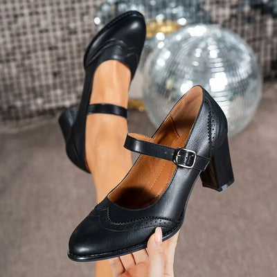 Dorka | Versatile Buckle Heels