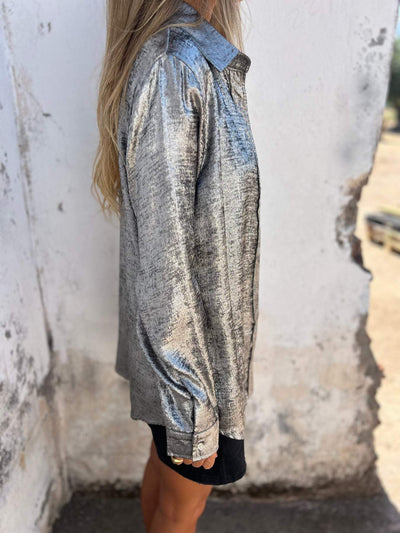 Louella | Chic Shimmer Shirt
