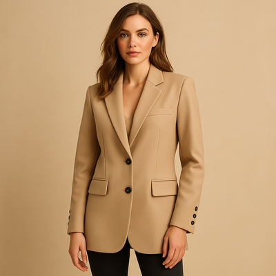 Timeless Women's Long Blazer | Brynne
