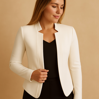 Women's Lightweight Lapel Collar Blazer | Karlijn