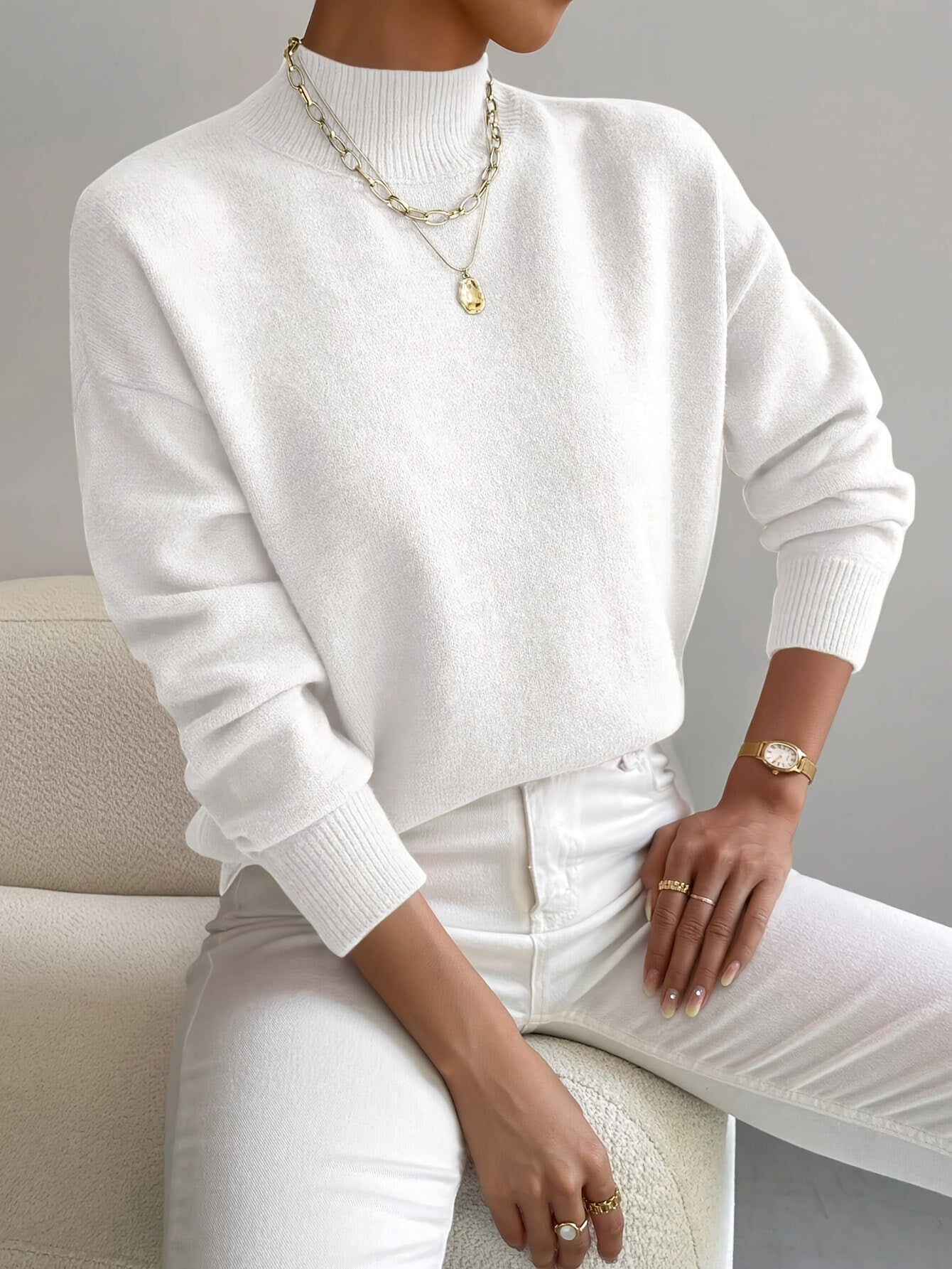 Yvonne | Elegant Knit Pullover