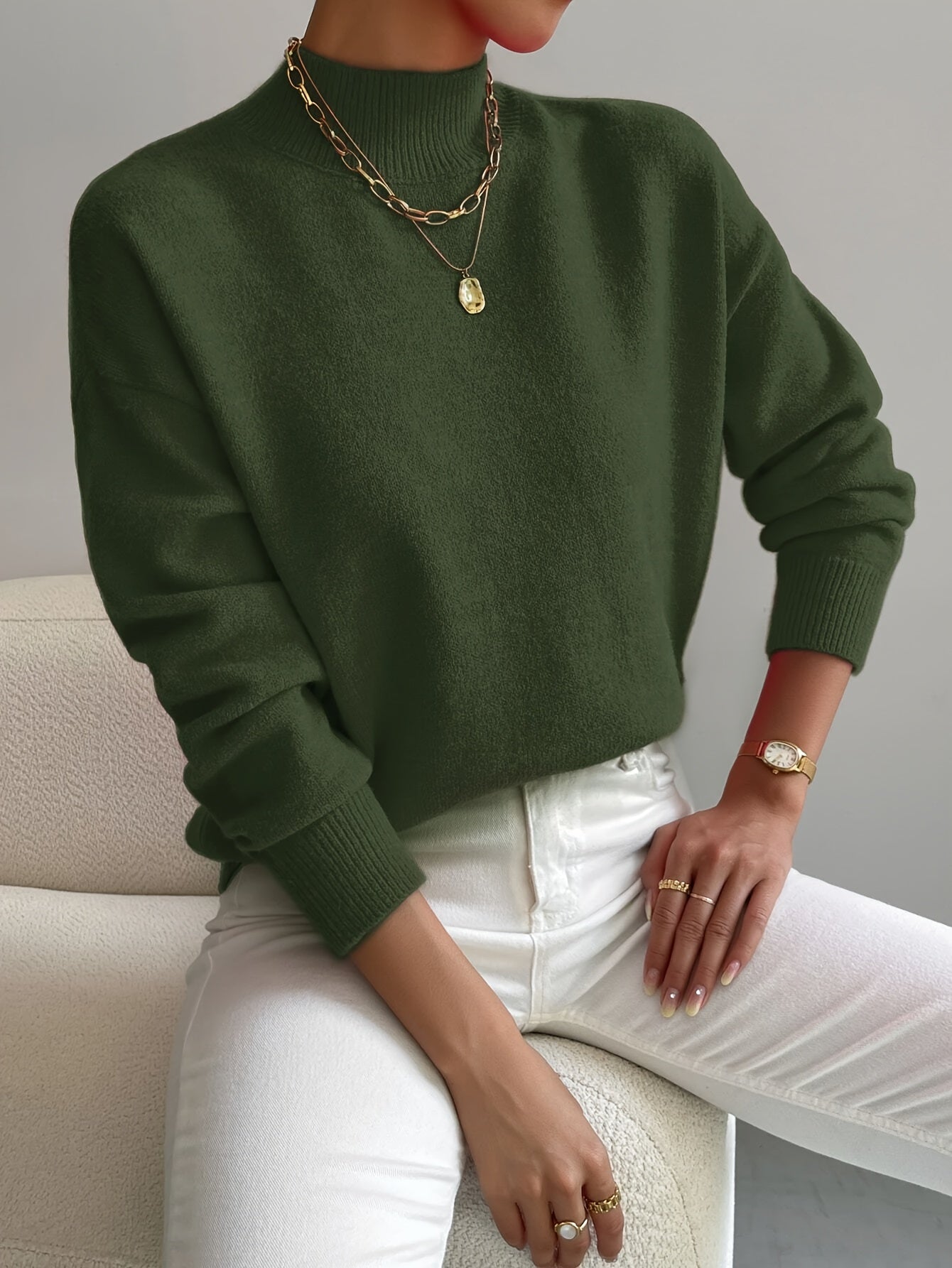 Yvonne | Elegant Knit Pullover