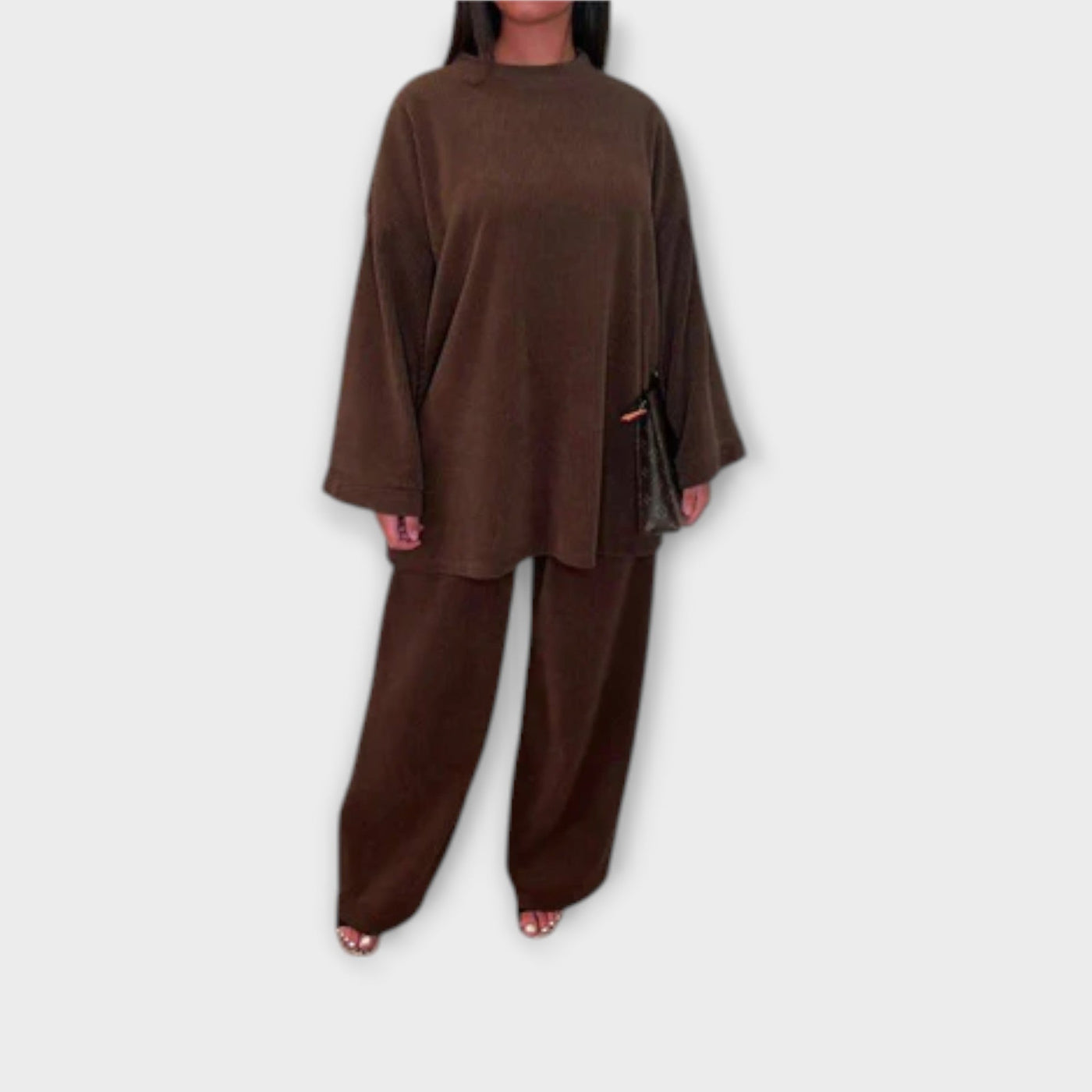 Amara | Ribbed Oversized Set