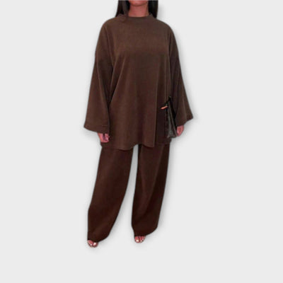 Amara | Ribbed Oversized Set