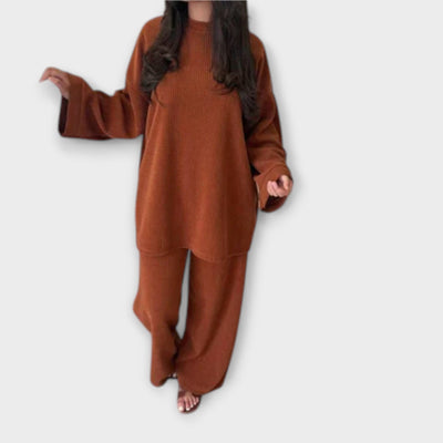 Amara | Ribbed Oversized Set