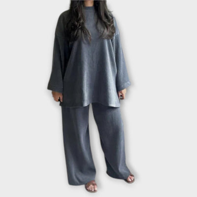 Amara | Ribbed Oversized Set