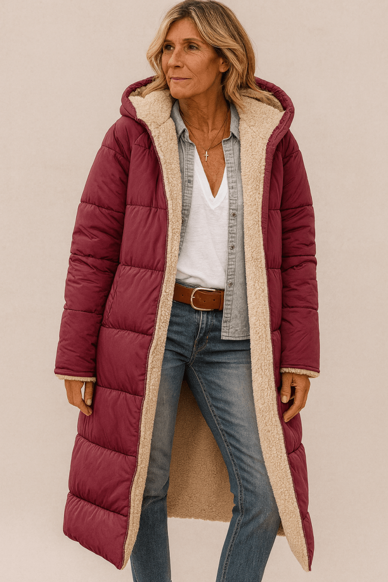 SASHA | ELEGANT REVERSIBLE COAT