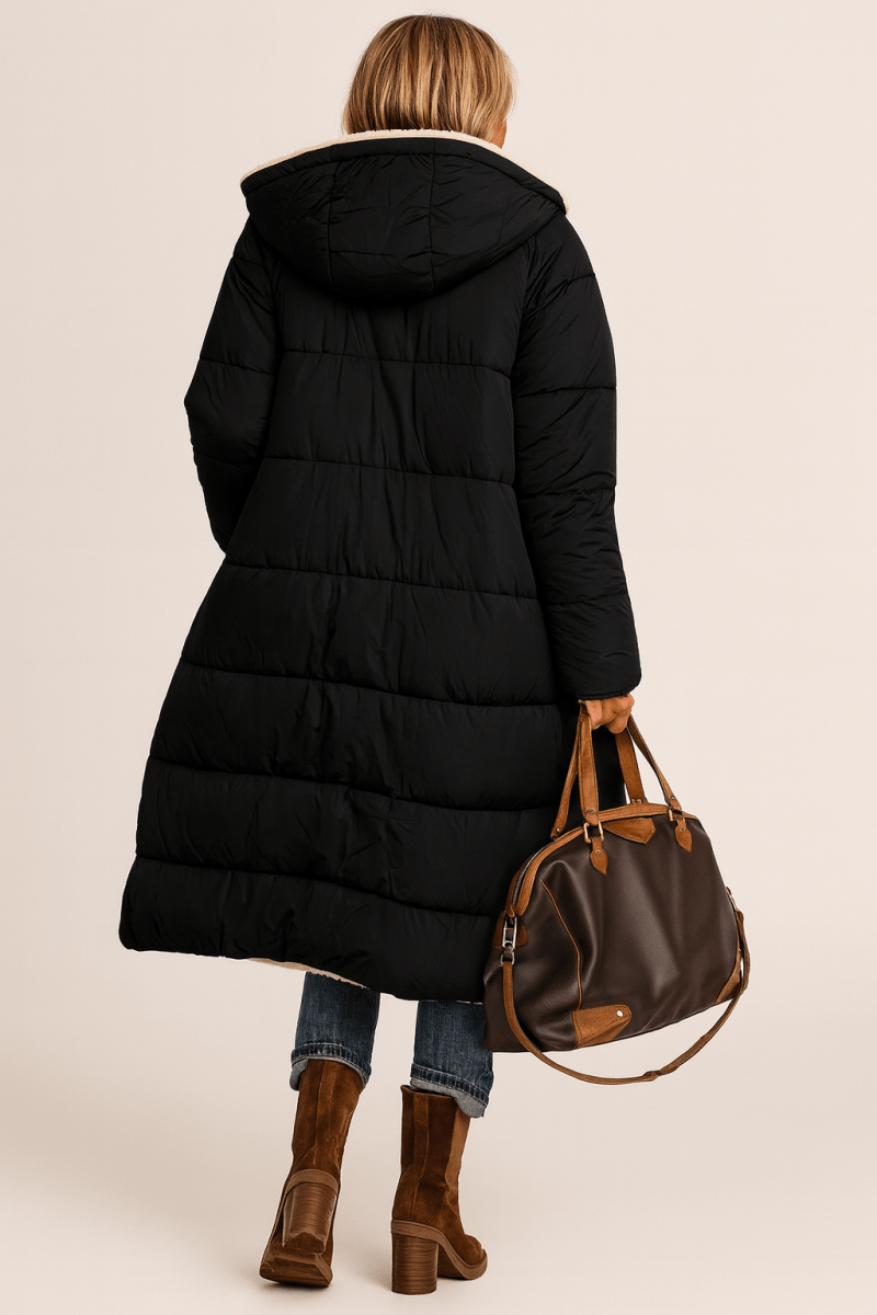 SASHA | ELEGANT REVERSIBLE COAT