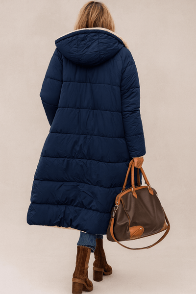 SASHA | ELEGANT REVERSIBLE COAT