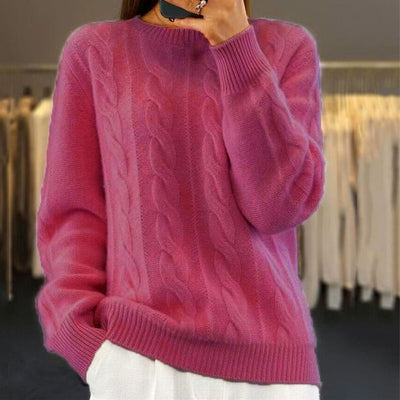 The Rose Sweater™  | Butter Soft Cable