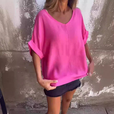 Daniela | Comfy Casual V-Neck Top