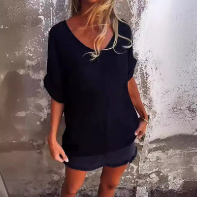 Daniela | Comfy Casual V-Neck Top